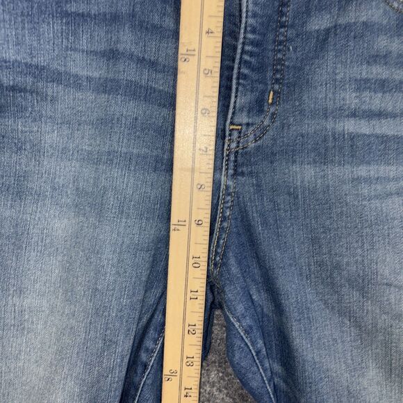 Levi's Totaling Shaping Jeans Womens Size 34 Blue Bootcut Stretch - Picture 6 of 9